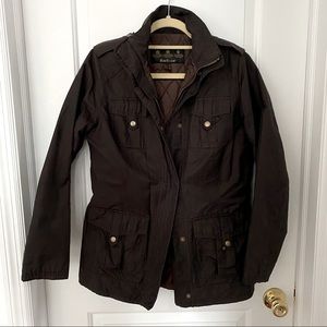NWOT Barbour Twill Defence Jacket